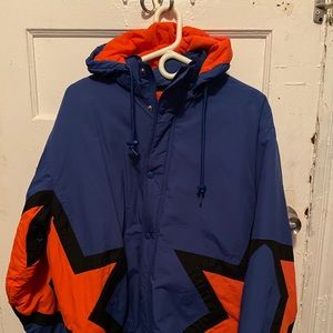 supreme stars puffy jacket